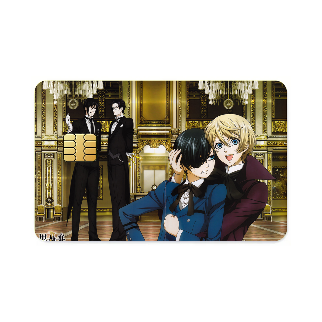 Black Butler  Credit Card Skins (4-in-1 Pack)