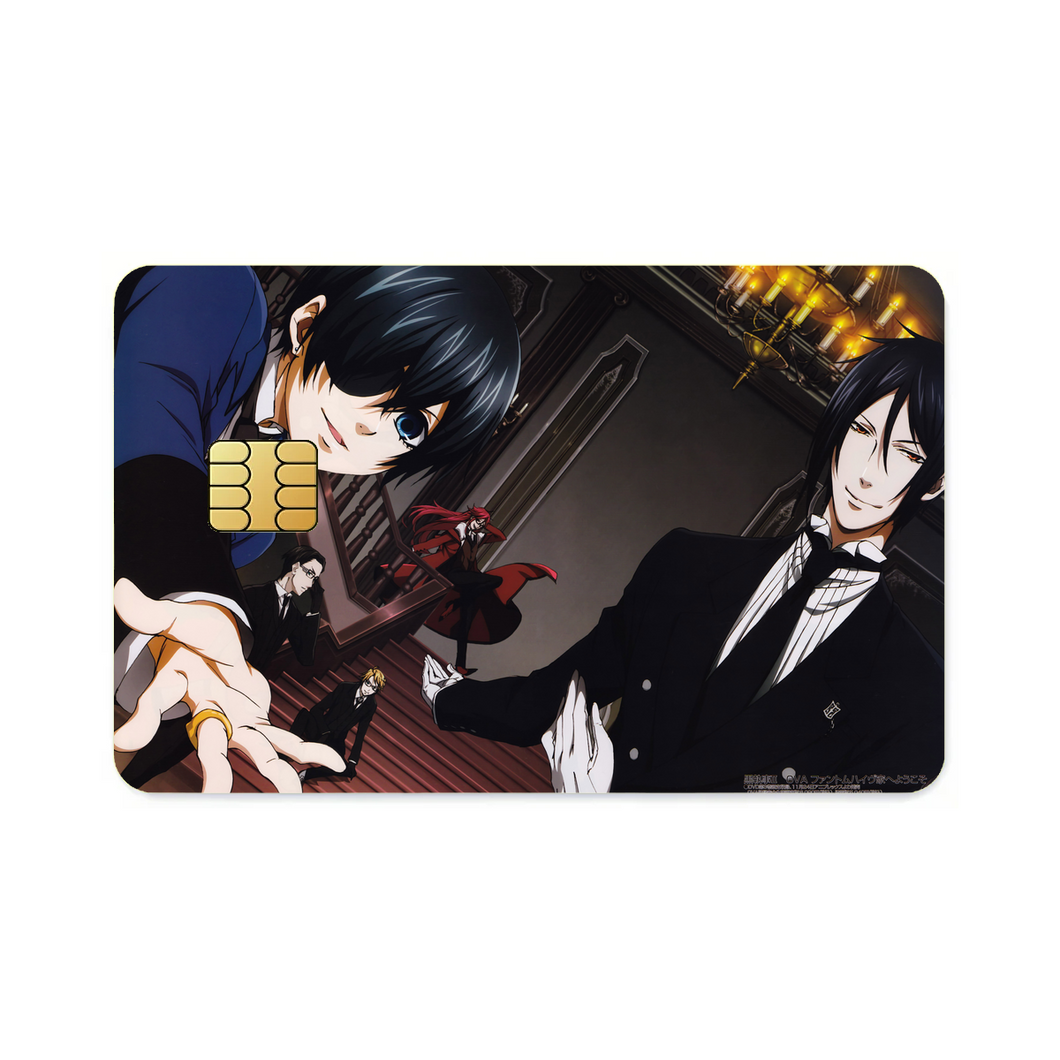 Black Butler  Credit Card Skins (4-in-1 Pack)