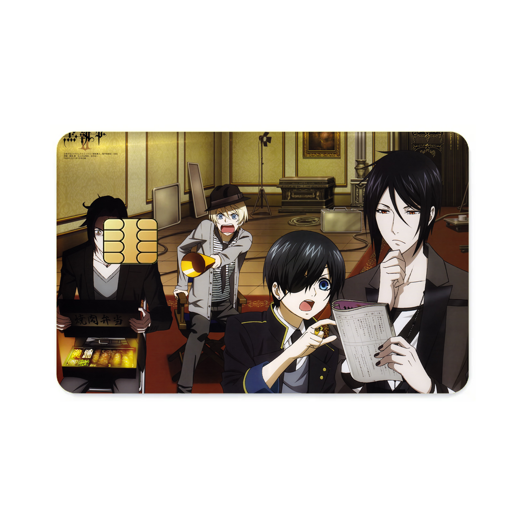 Black Butler  Credit Card Skins (4-in-1 Pack)