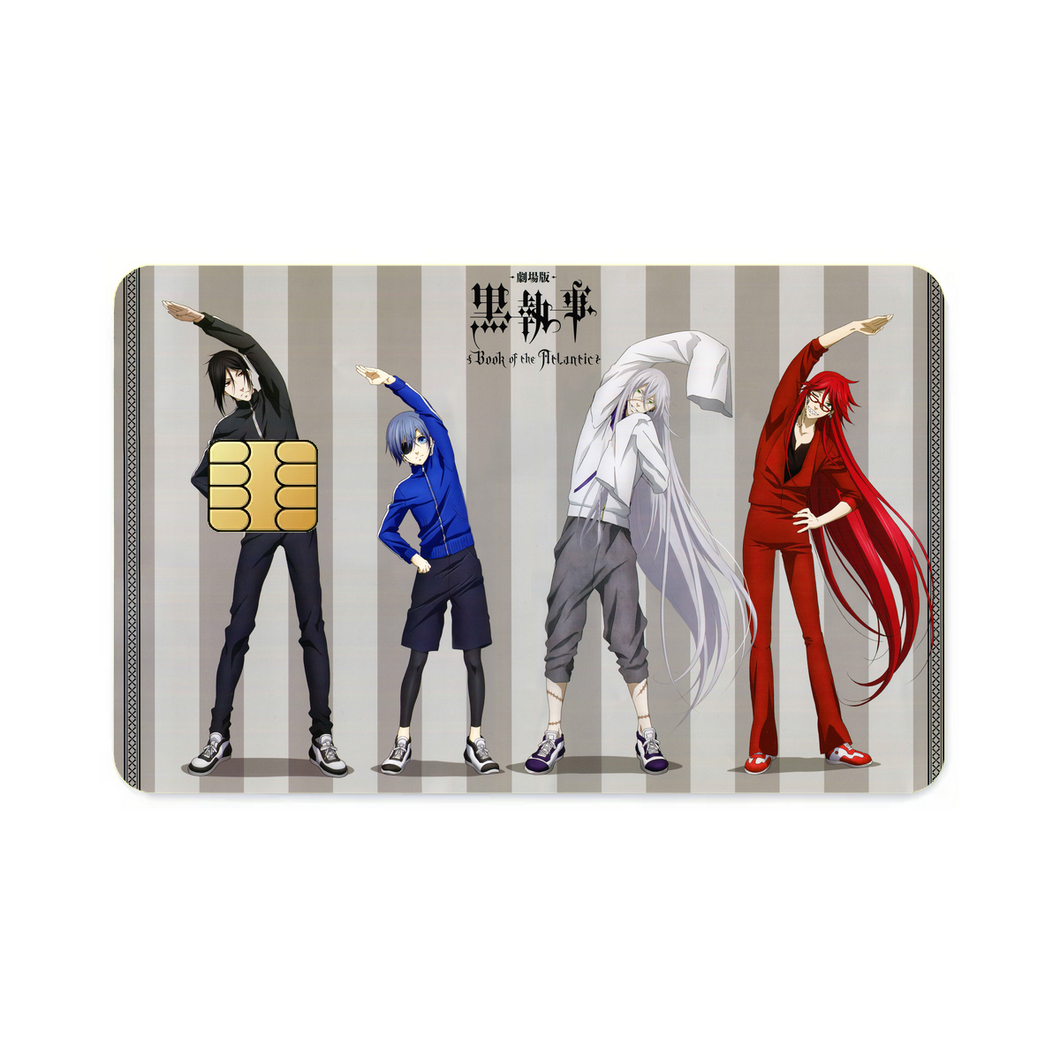 Black Butler  Credit Card Skins (4-in-1 Pack)