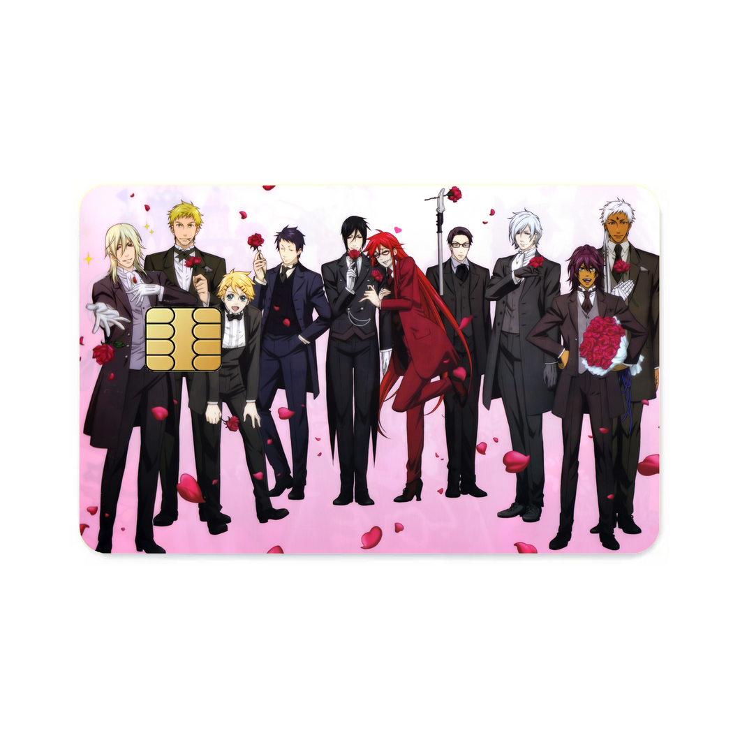 Black Butler  Credit Card Skins (4-in-1 Pack)