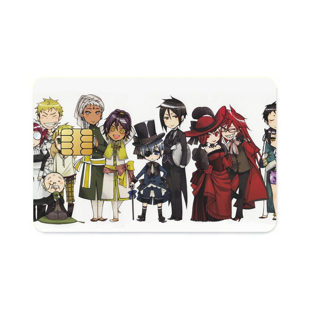 Black Butler  Credit Card Skins (4-in-1 Pack)