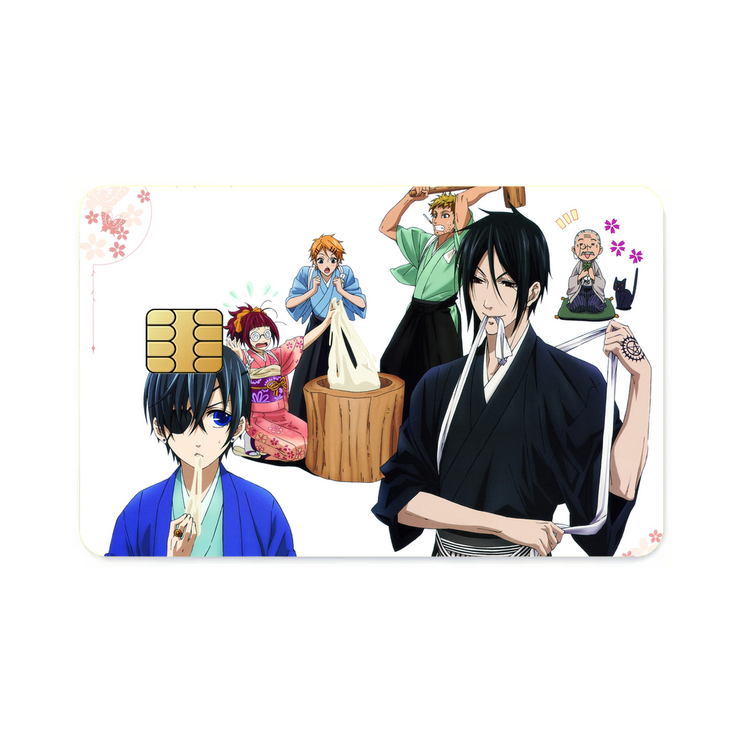 Black Butler  Credit Card Skins (4-in-1 Pack)