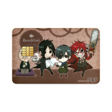 Load image into Gallery viewer, Black Butler  Credit Card Skins (4-in-1 Pack)
