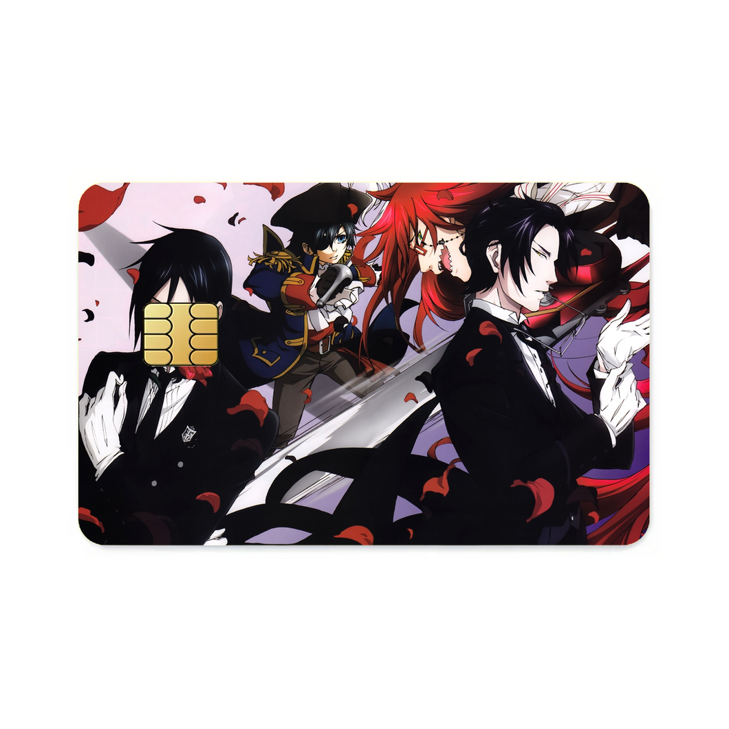 Black Butler  Credit Card Skins (4-in-1 Pack)