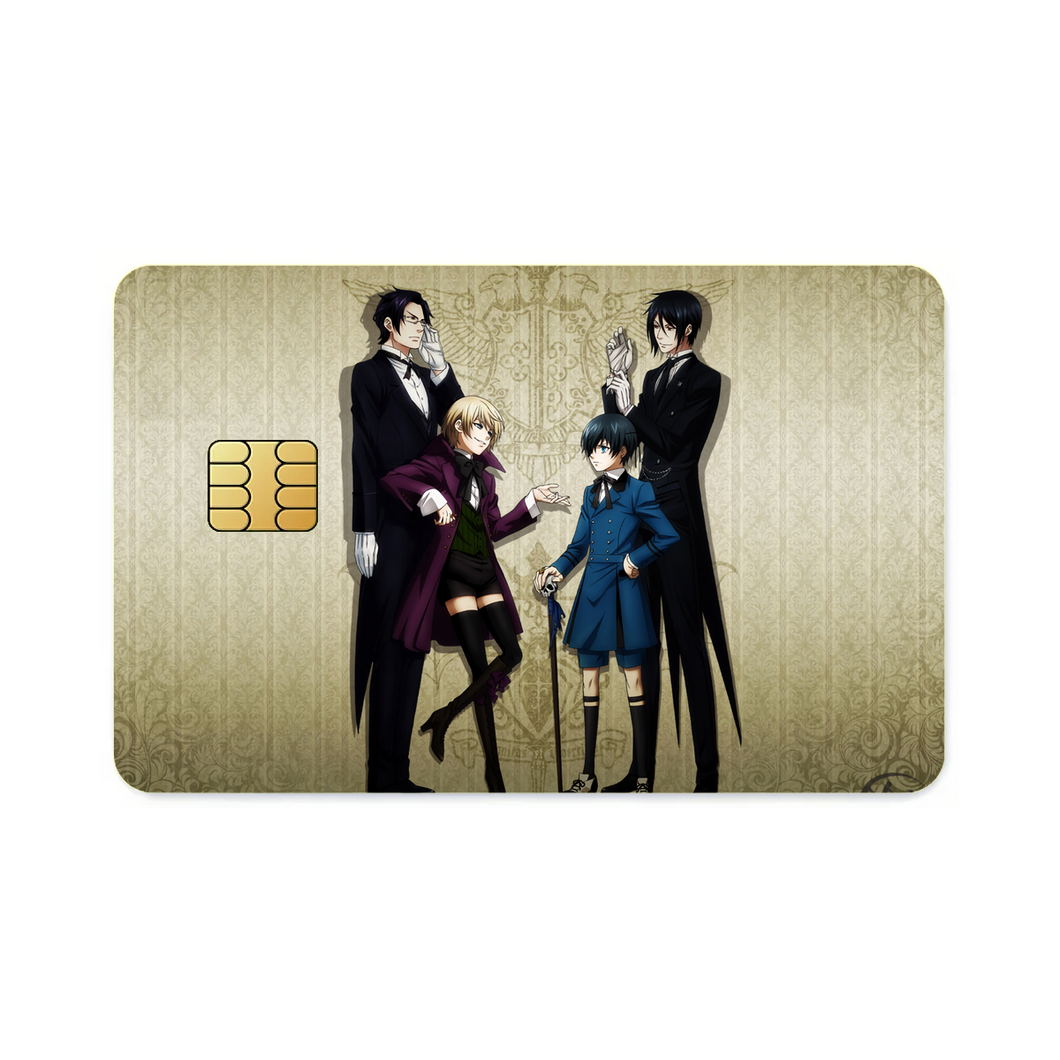 Black Butler  Credit Card Skins (4-in-1 Pack)