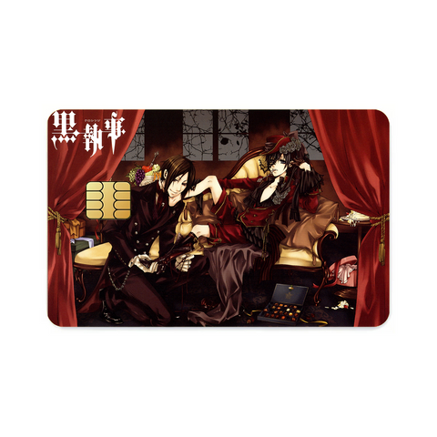 Black Butler Credit Card Skins