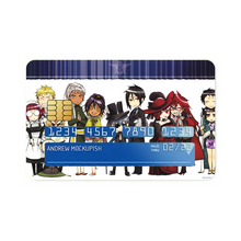 Load image into Gallery viewer, Black Butler  Credit Card Skins (4-in-1 Pack)
