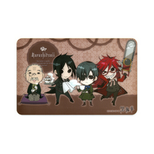 Load image into Gallery viewer, Black Butler  Credit Card Skins (4-in-1 Pack)
