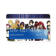 Load image into Gallery viewer, Black Butler  Credit Card Skins (4-in-1 Pack)
