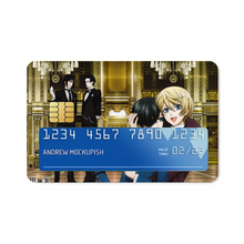 Load image into Gallery viewer, Black Butler  Credit Card Skins (4-in-1 Pack)

