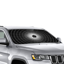 Load image into Gallery viewer, Black Clover : 5 Leaf Clover Demon  Car Sunshade
