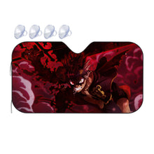 Load image into Gallery viewer, Black Clover Asta  Car Sunshade
