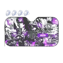 Load image into Gallery viewer, Black Clover Asta  Car Sunshade
