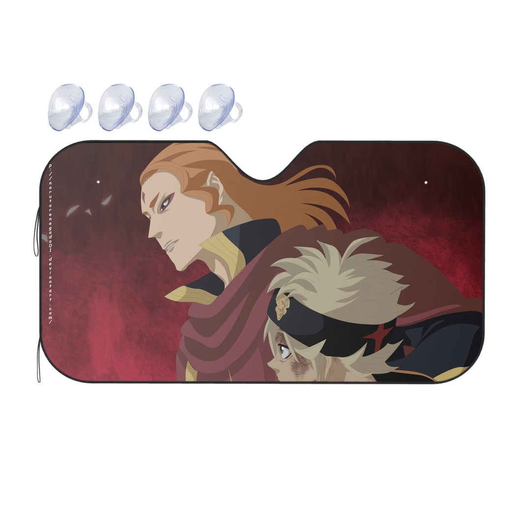 Black Clover Asta  Car Sunshade