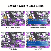 Load image into Gallery viewer, Black Clover Asta  Credit Card Skins (4-in-1 Pack)

