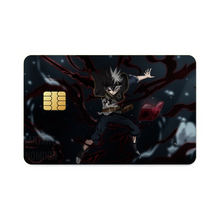 Load image into Gallery viewer, Black Clover Asta  Credit Card Skins (4-in-1 Pack)
