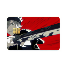 Load image into Gallery viewer, Black Clover Asta  Credit Card Skins (4-in-1 Pack)
