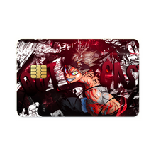 Load image into Gallery viewer, Black Clover Asta  Credit Card Skins (4-in-1 Pack)
