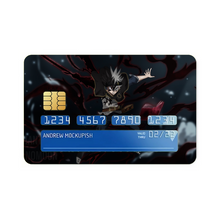 Load image into Gallery viewer, Black Clover Asta  Credit Card Skins (4-in-1 Pack)
