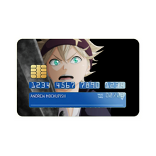 Load image into Gallery viewer, Black Clover Asta  Credit Card Skins (4-in-1 Pack)
