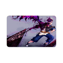 Load image into Gallery viewer, Black Clover Asta  Credit Card Skins (4-in-1 Pack)
