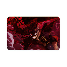 Load image into Gallery viewer, Black Clover Asta  Credit Card Skins (4-in-1 Pack)
