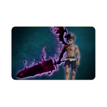 Load image into Gallery viewer, Black Clover Asta  Credit Card Skins (4-in-1 Pack)
