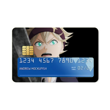 Load image into Gallery viewer, Black Clover Asta  Credit Card Skins (4-in-1 Pack)
