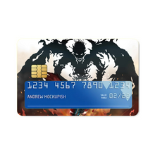 Load image into Gallery viewer, Black Clover Asta  Credit Card Skins (4-in-1 Pack)
