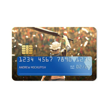 Load image into Gallery viewer, Black Clover Asta  Credit Card Skins (4-in-1 Pack)
