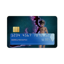 Load image into Gallery viewer, Black Clover Asta  Credit Card Skins (4-in-1 Pack)
