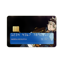 Load image into Gallery viewer, Black Clover Asta  Credit Card Skins (4-in-1 Pack)
