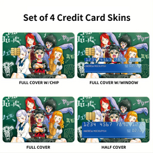 Load image into Gallery viewer, Black Clover Asta, Noelle Silva  Credit Card Skins (4-in-1 Pack)

