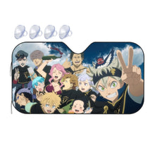 Load image into Gallery viewer, Black Clover Asta, Noelle Silva, Yami Sukehiro, Luck Voltia  Car Sunshade
