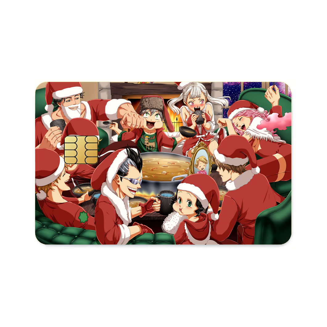 Black Clover Asta, Noelle Silva, Yami Sukehiro, Luck Voltia  Credit Card Skins (4-in-1 Pack)