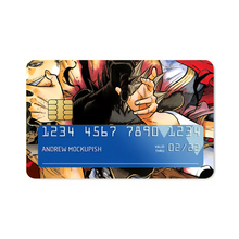 Load image into Gallery viewer, Black Clover Asta, Yami Sukehiro  Credit Card Skins (4-in-1 Pack)
