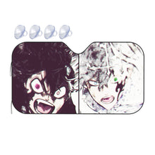Load image into Gallery viewer, Black Clover Asta, Yuno  Car Sunshade
