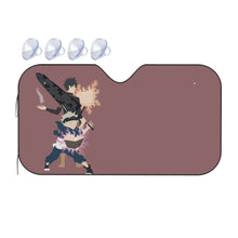 Load image into Gallery viewer, Black Clover Asta, Yuno  Car Sunshade
