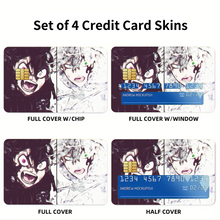 Load image into Gallery viewer, Black Clover Asta, Yuno  Credit Card Skins (4-in-1 Pack)
