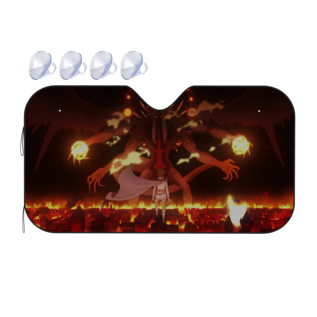 Black Clover  Car Sunshade