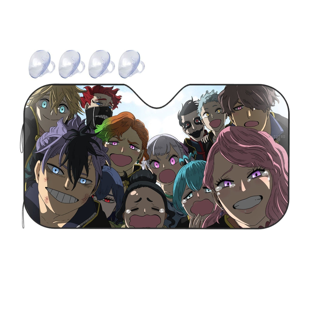 Black Clover  Car Sunshade