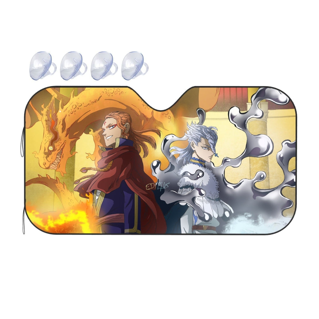 Black Clover  Car Sunshade