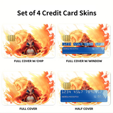 Load image into Gallery viewer, Black Clover Mereoleona Vermillion  Credit Card Skins (4-in-1 Pack)

