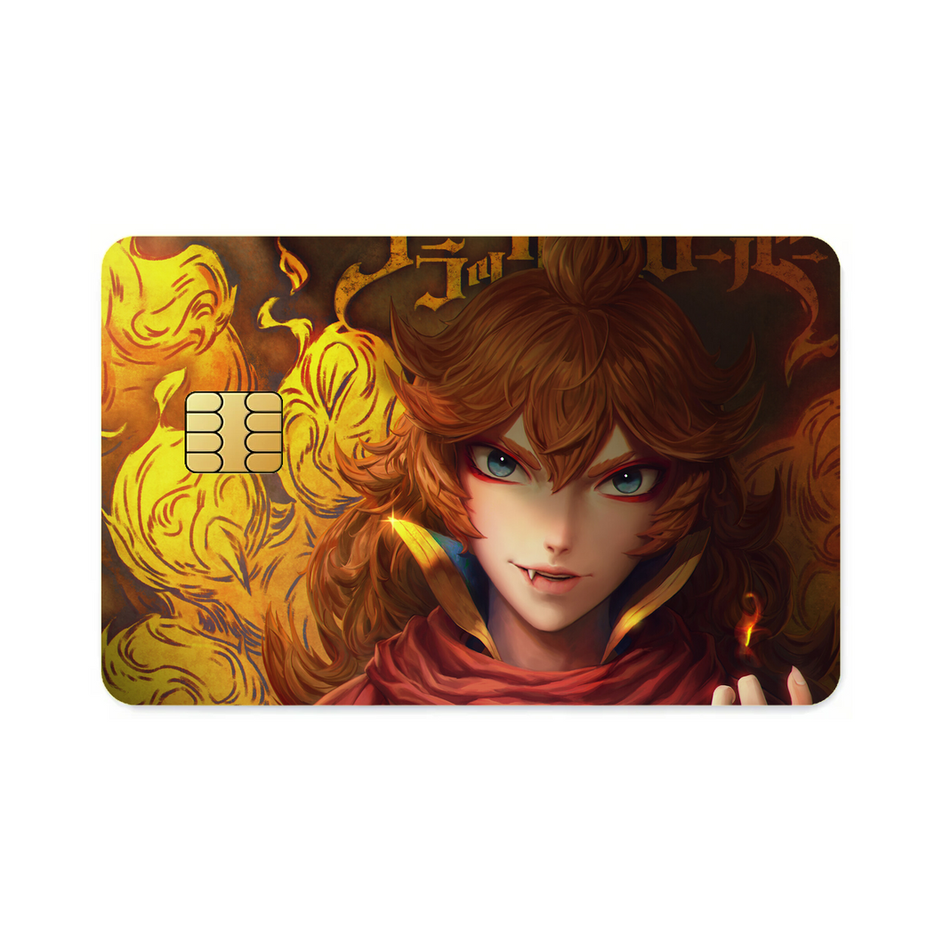 Black Clover Mereoleona Vermillion  Credit Card Skins (4-in-1 Pack)
