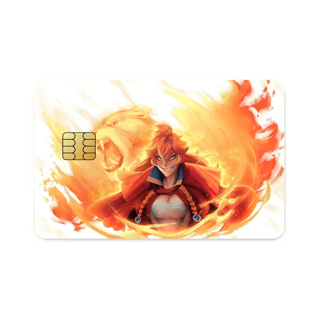 Black Clover Mereoleona Vermillion  Credit Card Skins (4-in-1 Pack)