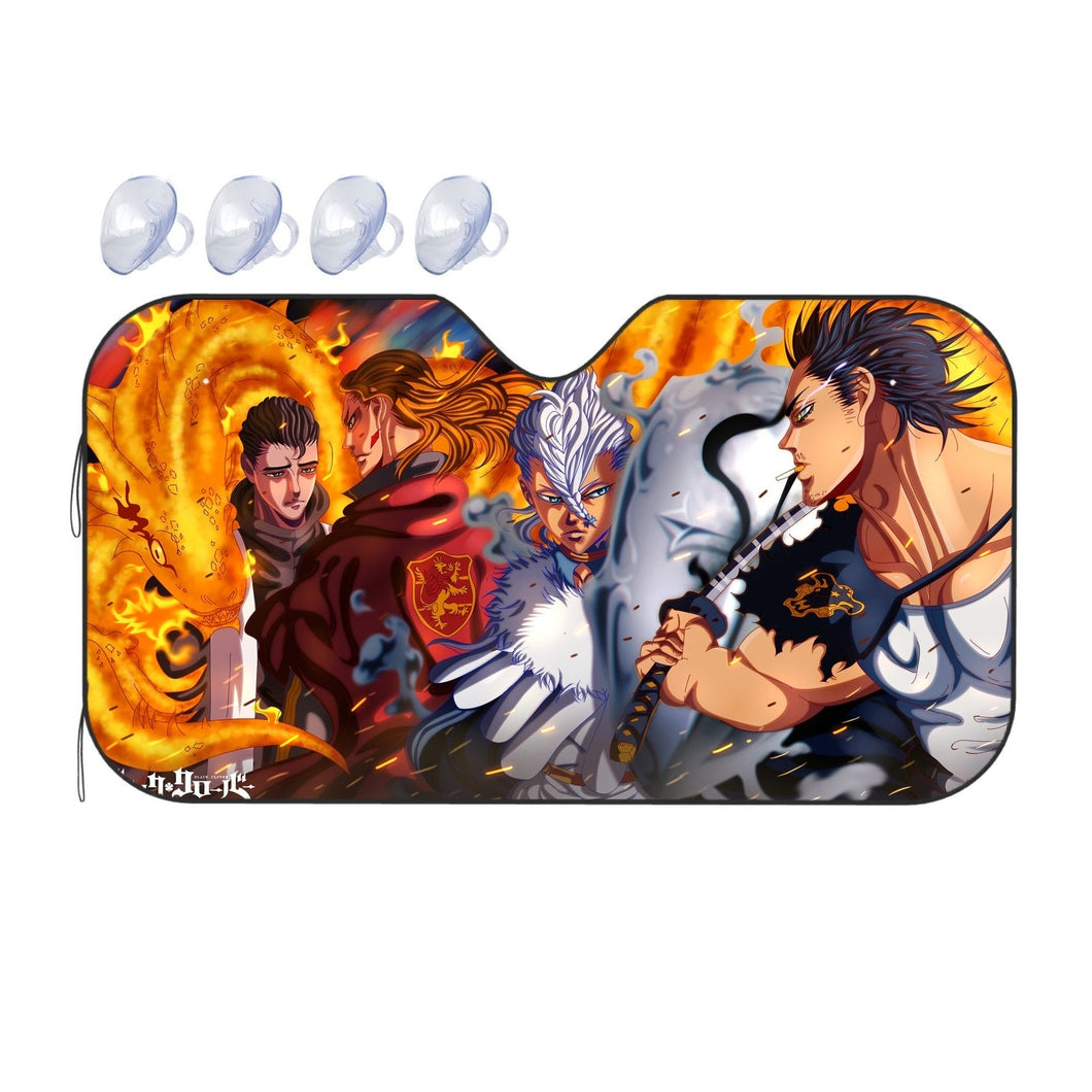 Black Clover Yami Sukehiro  Car Sunshade