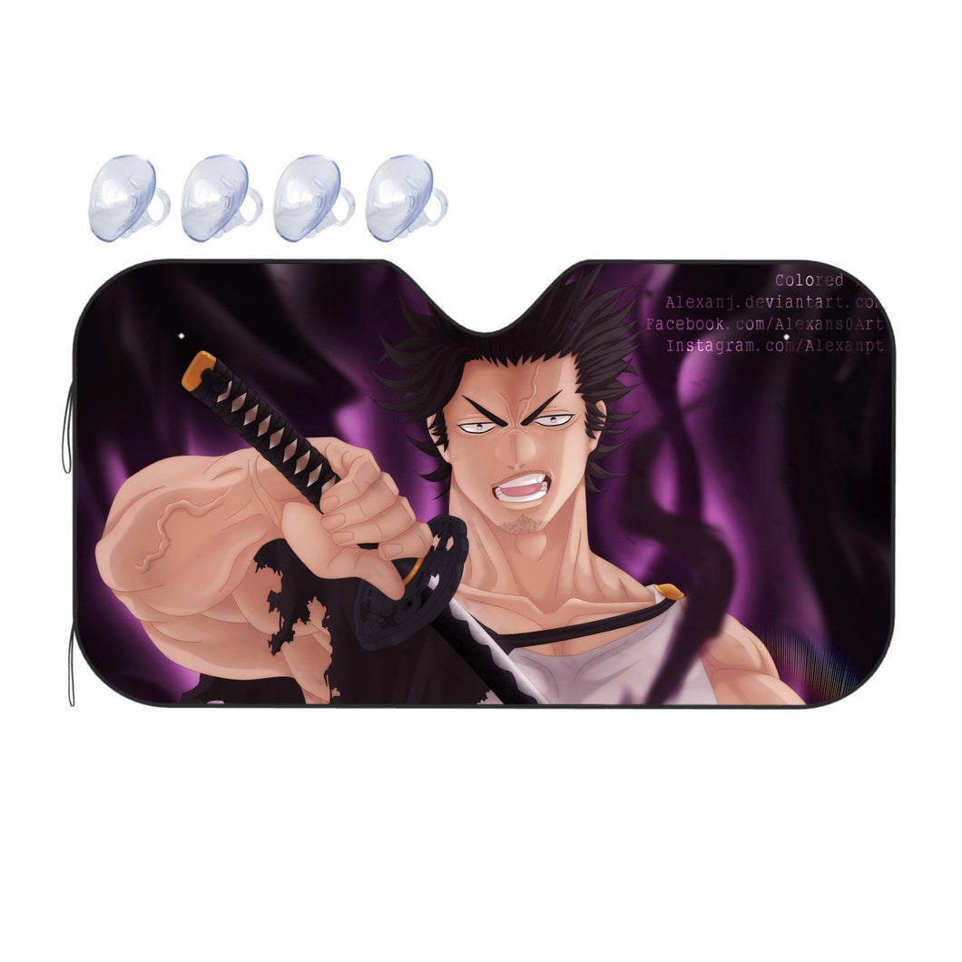 Black Clover Yami Sukehiro  Car Sunshade