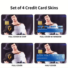 Load image into Gallery viewer, Black Clover Yami Sukehiro  Credit Card Skins (4-in-1 Pack)
