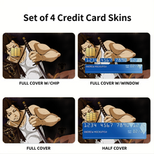 Load image into Gallery viewer, Black Clover Yami Sukehiro  Credit Card Skins (4-in-1 Pack)
